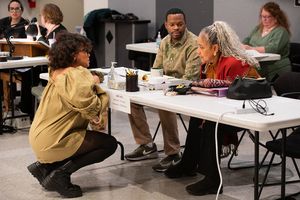Ayanna Bria Bakari, Tyrone Phillips and Phylicia Rashad Photo