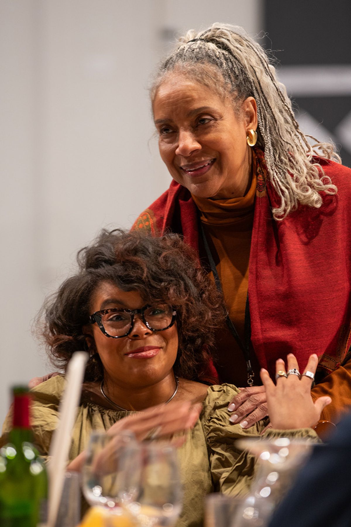 Ayanna Bria Bakari and Phylicia Rashad at 