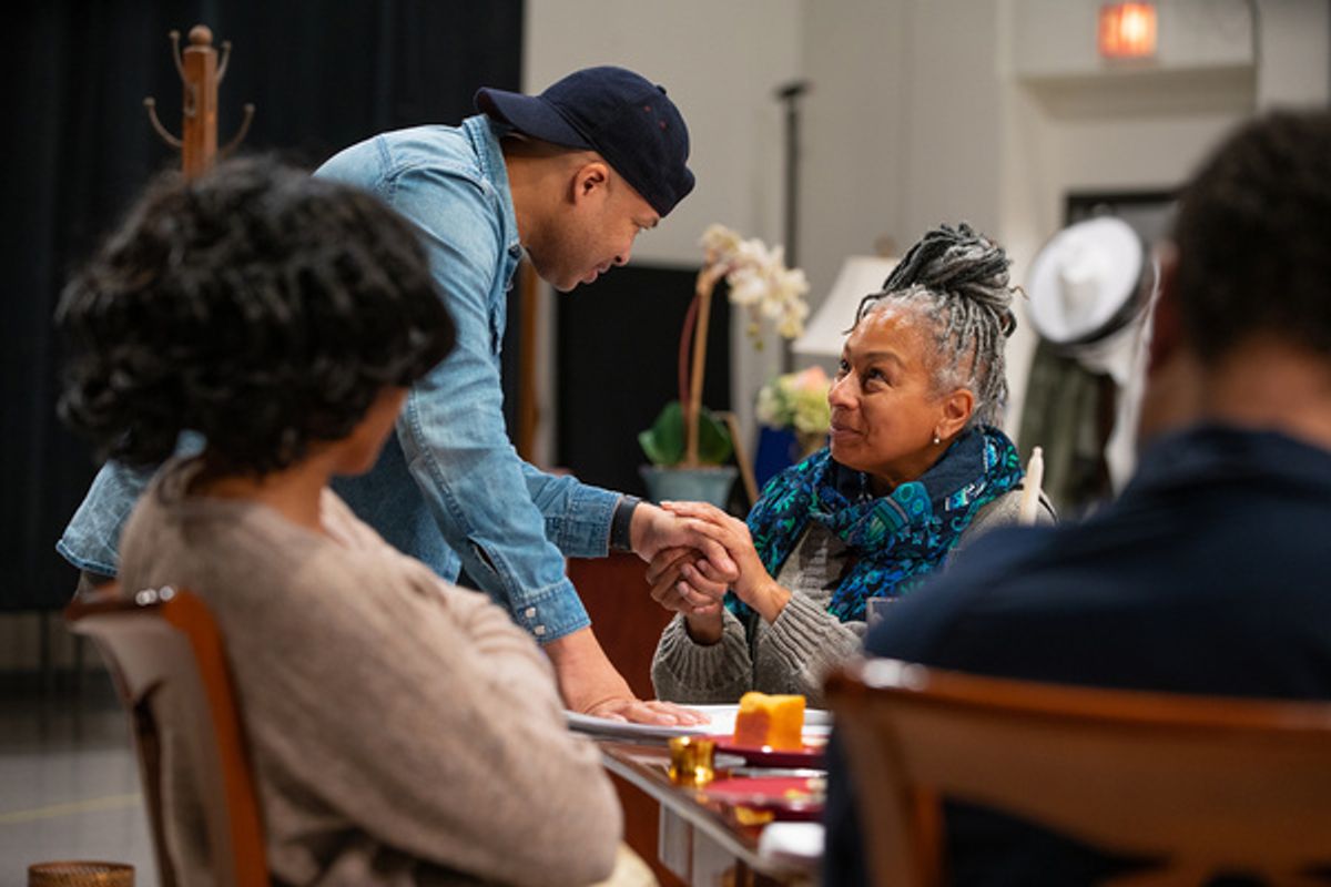 Alana Arenas, Glenn Davis, Tamara Tunie, and Harry Lennix at 
