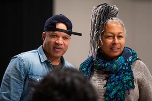 Glenn Davis and Tamara Tunie  Photo