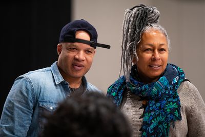 Glenn Davis and Tamara Tunie  Photo