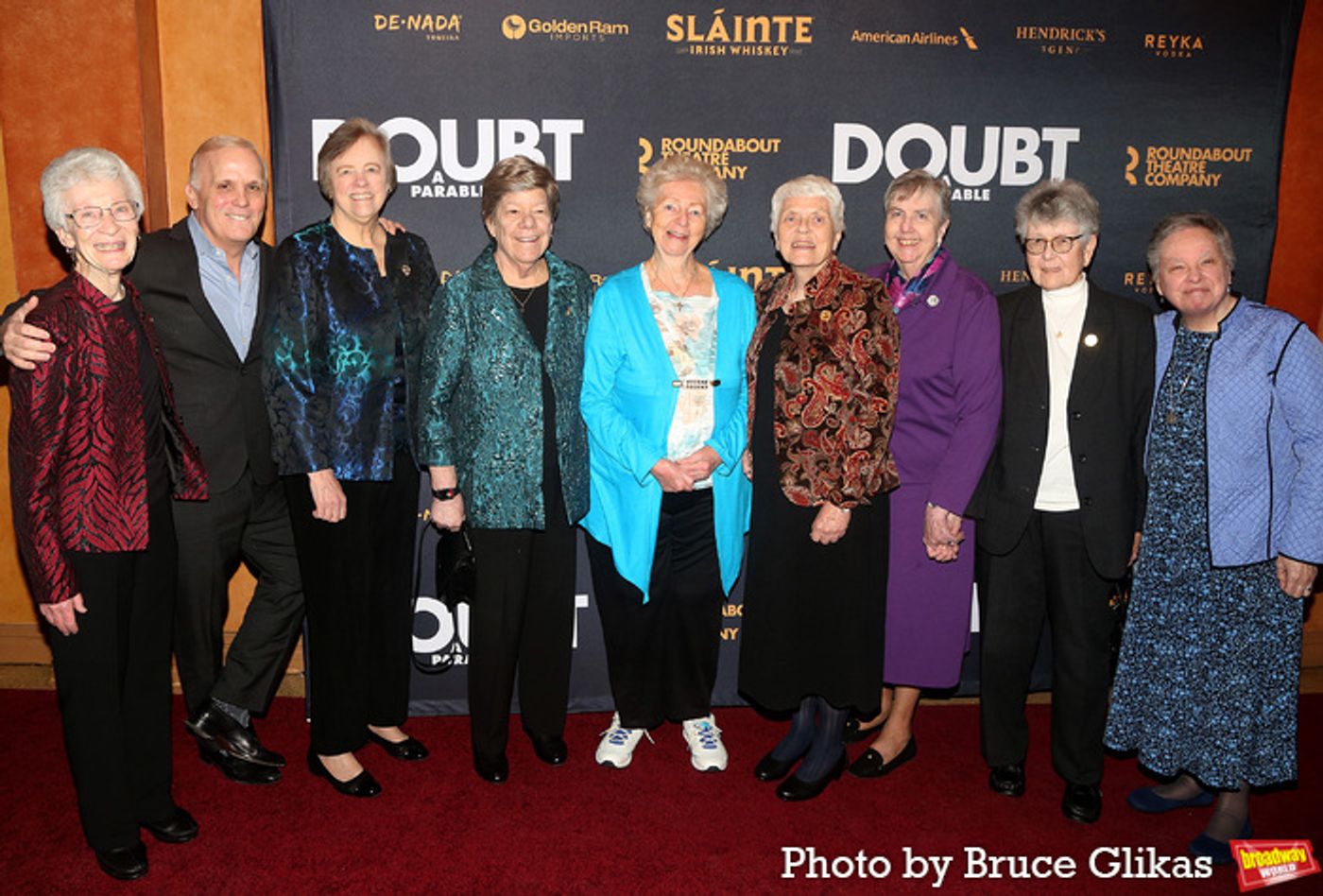 Photos: Eddie Redmayne, Gayle Rankin, and More Arrive at Opening Night of DOUBT  Image