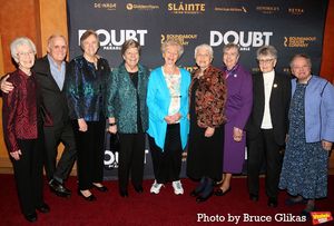 Director Scott Ellis, Sister Margaret McEntee who "Sister James" is based on and The  Photo