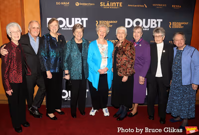 Director Scott Ellis, Sister Margaret McEntee who "Sister James" is based on and The  Photo