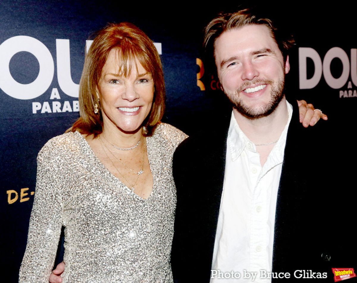 Carolyn McCormick and son at 