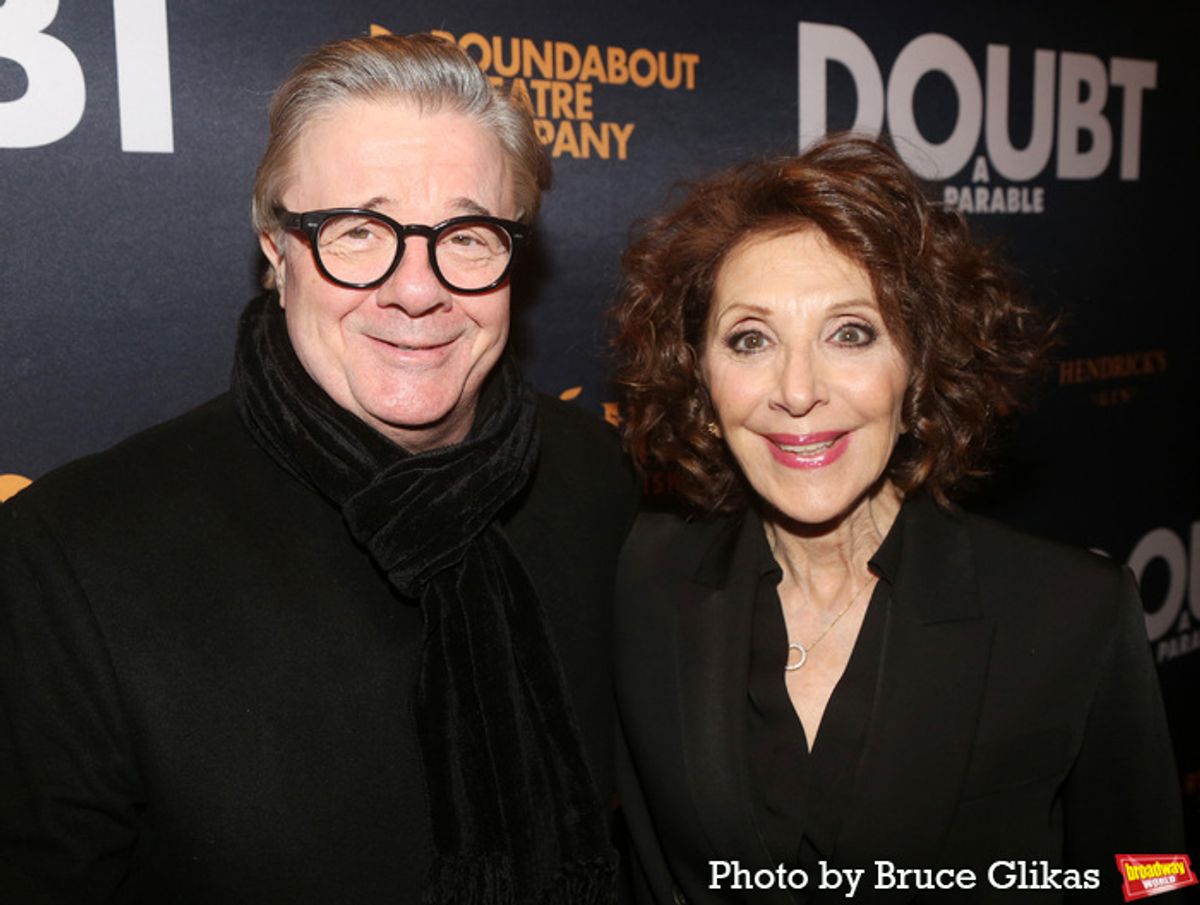 Nathan Lane and Andrea Martin at 