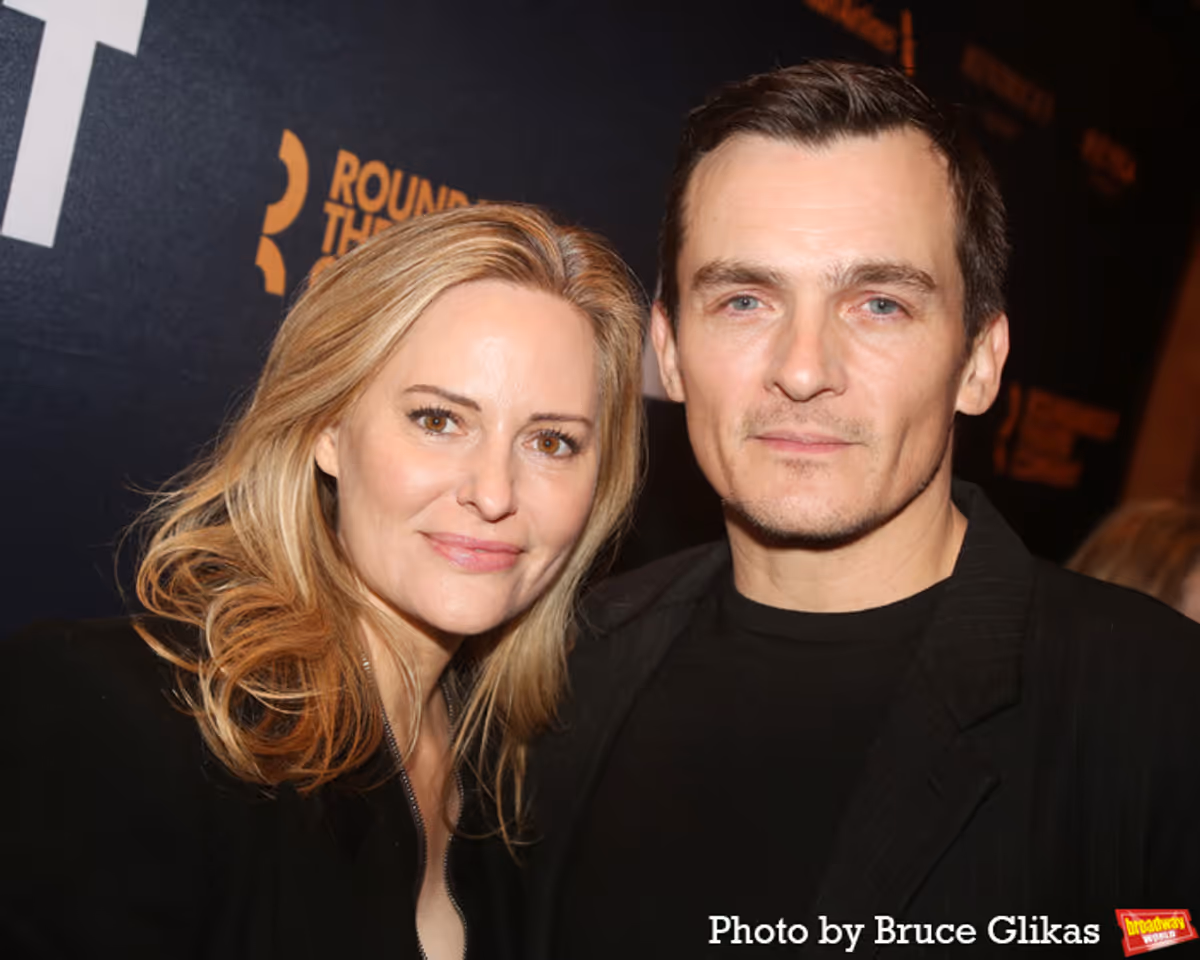 Aimee Mullins and Rupert Friend at 
