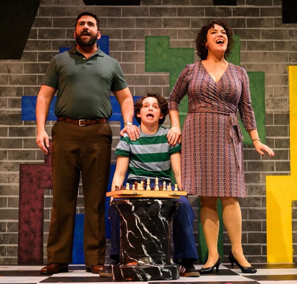 Will Giammona, Yuval Weissberg, and Ariela Morgenstern at 