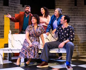 Will Giammona, Ariela Morgenstern, Monica Rose Slater, Cindy Goldfield, and Gary Brin Photo