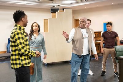 Clive Rowe and company Photo