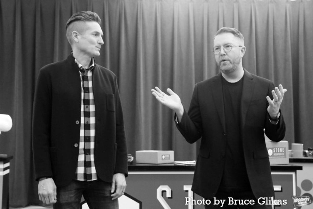 Producers Tyler Mitchell and Hunter Arnold at 