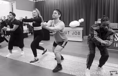 McKenzie Kurtz, John Dossett 
and the Cast of "The Heart of Rock and Roll" Photo