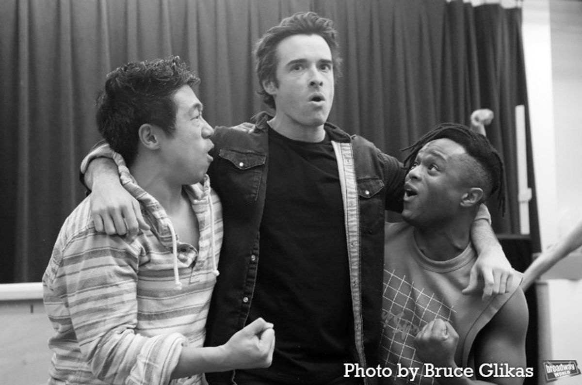 Raymond J. Lee, Corey Cott and John Michael Lyles at 