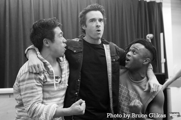 Raymond J. Lee, Corey Cott and John Michael Lyles Photo