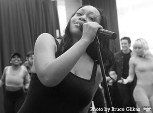 Tamika Lawrence and the cast of "The Heart of Rock and Roll" Photo