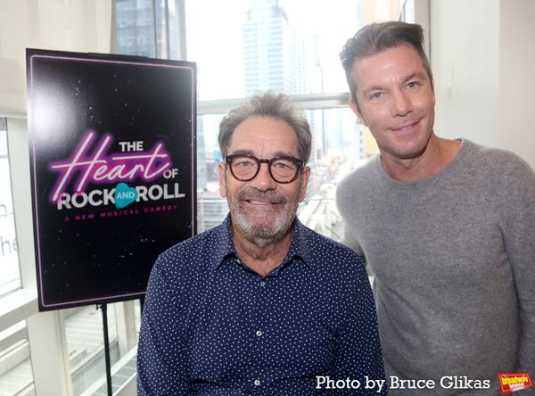 Composer Huey Lewis and Book & Story Jonathan A. Abrams Photo