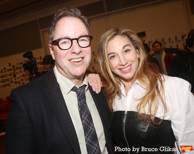 Director Gordon Greenberg and Choreographer Lorin Latarro Photo