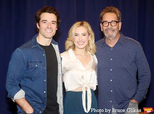 Corey Cott, McKenzie Kurtz and Huey Lewis  Photo