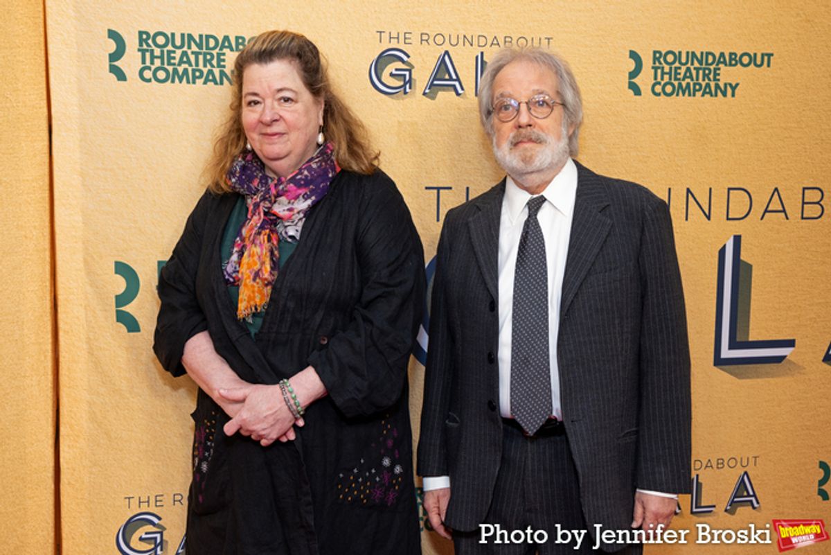 Theresa Rebeck, John Weidman at 