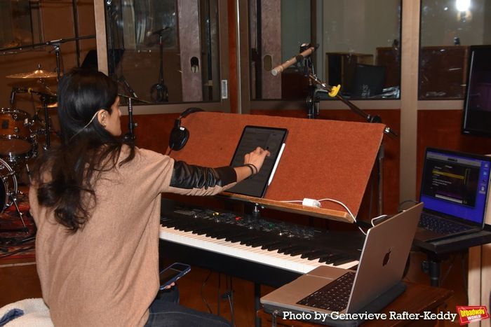 Exclusive Photos: Inside the Recording Studio With WHITE ROSE: THE MUSICAL Cast  Image