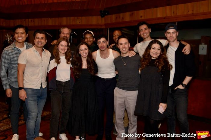 Exclusive Photos: Inside the Recording Studio With WHITE ROSE: THE MUSICAL Cast  Image