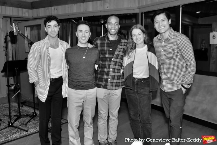 Exclusive Photos: Inside the Recording Studio With WHITE ROSE: THE MUSICAL Cast  Image