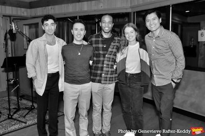 Mike Cefalo, Kennedy Kanagawa, Cole Thompson, Jo Ellen Pellman and Paolo Montalban  Photo