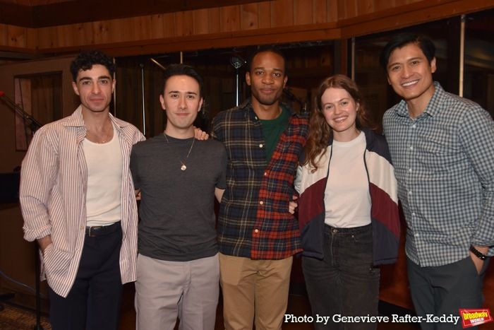 Exclusive Photos: Inside the Recording Studio With WHITE ROSE: THE MUSICAL Cast  Image