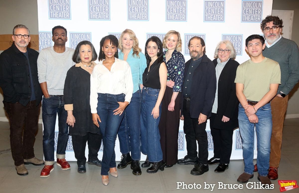 Steve Carell. William Jackson Harper, Mia Katigbak, Anika Noni Rose, Playwright Heidi Schreck, Director Lila Neugebauer, Alison Pill, Jonathan Hadary, Jayne Houdyshell, Spencer Donavan Jones and Alfred Molina at 