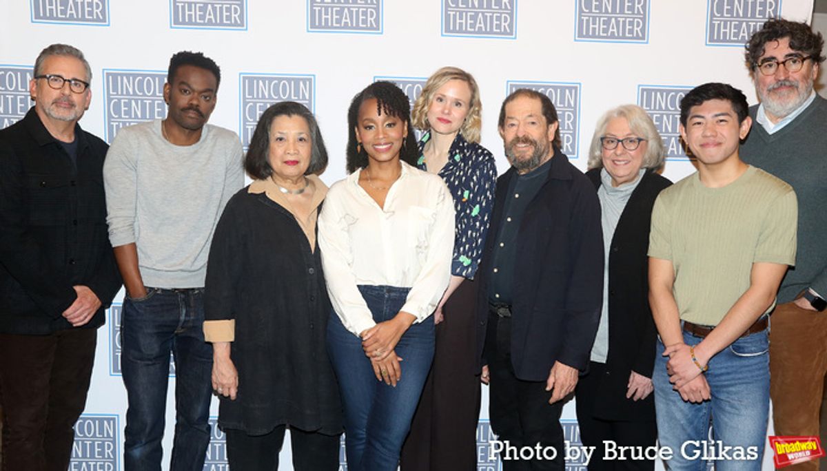 Steve Carell. William Jackson Harper, Mia Katigbak, Anika Noni Rose, Alison Pill, Jonathan Hadary, Jayne Houdyshell, Spencer Donavan Jones and Alfred Molina at 