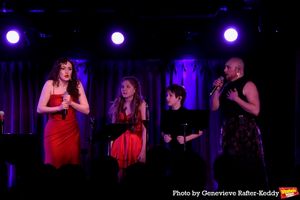 Cayleigh Capaldi, Lily Bell Morgan, Benjamin Pajak and Jayke Workman @ BroadwayWorld Cayleigh Capaldi, Lily Bell Morgan, Benjamin Pajak and Jayke Workman Photo