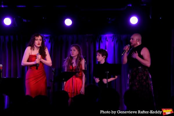 Cayleigh Capaldi, Lily Bell Morgan, Benjamin Pajak and Jayke Workman Photo