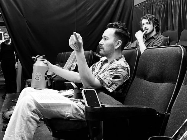Photos: Get A Look Backstage With The Cast Of MUSE OF FIRE  Image