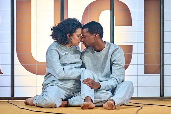 Anoushka Lucas (Elizabeth Proctor) and Simon Manyonda (John Proctor)  Photo