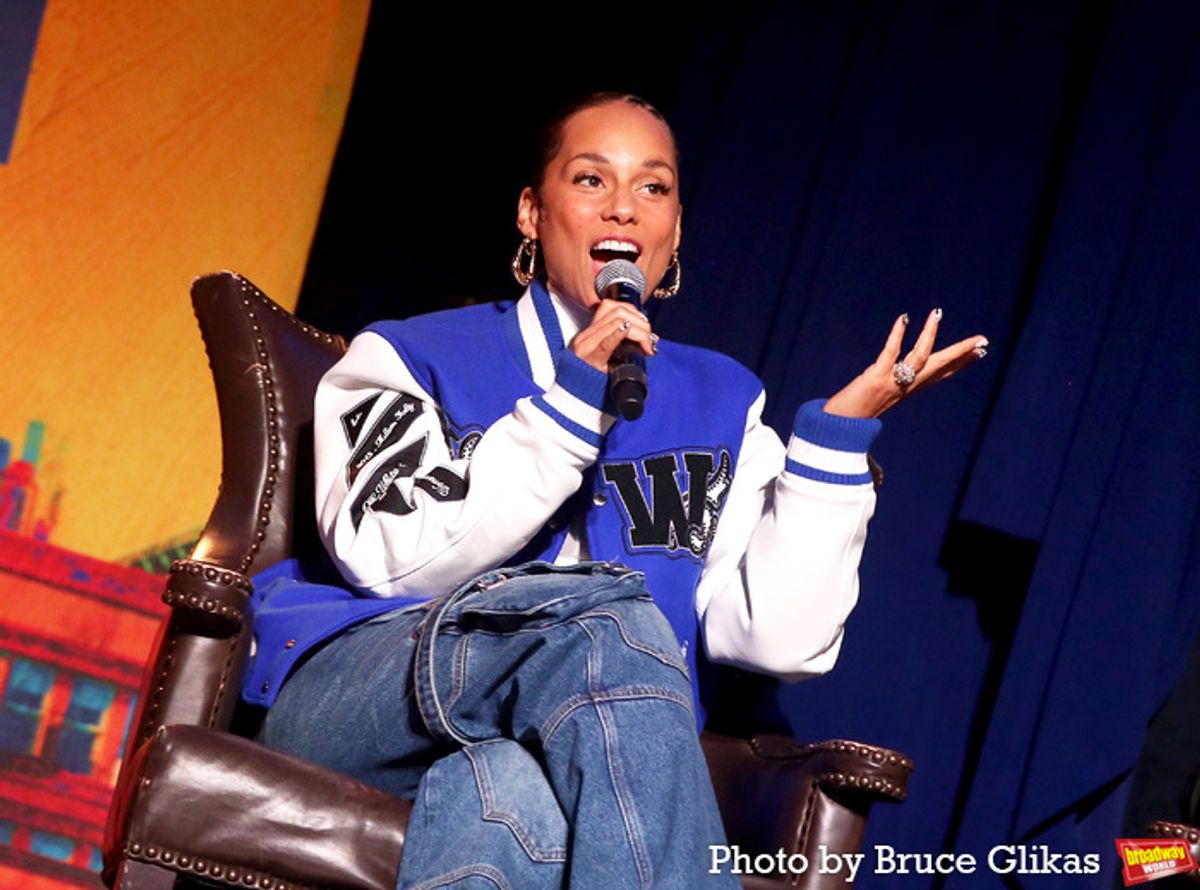 Alicia Keys at Photos: Alicia Keys & HELLS KITCHEN Company Get Ready for Broadway