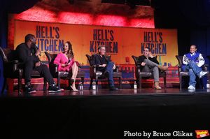 Musical Supervisor Adam Blackstone, Choreographer Camille A. Brown and Director Michael Greif, Book Writer Kristoffer Diaz and Composer/Producer Alicia Keys @ BroadwayWorld Musical Supervisor Adam Blackstone, Choreographer Camille A. Brown and Director Micha Photo