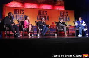 Musical Supervisor Adam Blackstone, Choreographer Camille A. Brown and Director Michael Greif, Book Writer Kristoffer Diaz and Composer/Producer Alicia Keys @ BroadwayWorld Musical Supervisor Adam Blackstone, Choreographer Camille A. Brown and Director Micha Photo