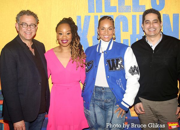 Director Michael Greif, Choreographer Camille A. Brown, Composer/Producer Alicia Keys Photo