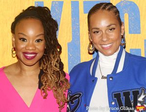 Choreographer Camille A. Brown and Composer/Producer Alicia Keys @ BroadwayWorld Choreographer Camille A. Brown and Composer/Producer Alicia Keys Photo