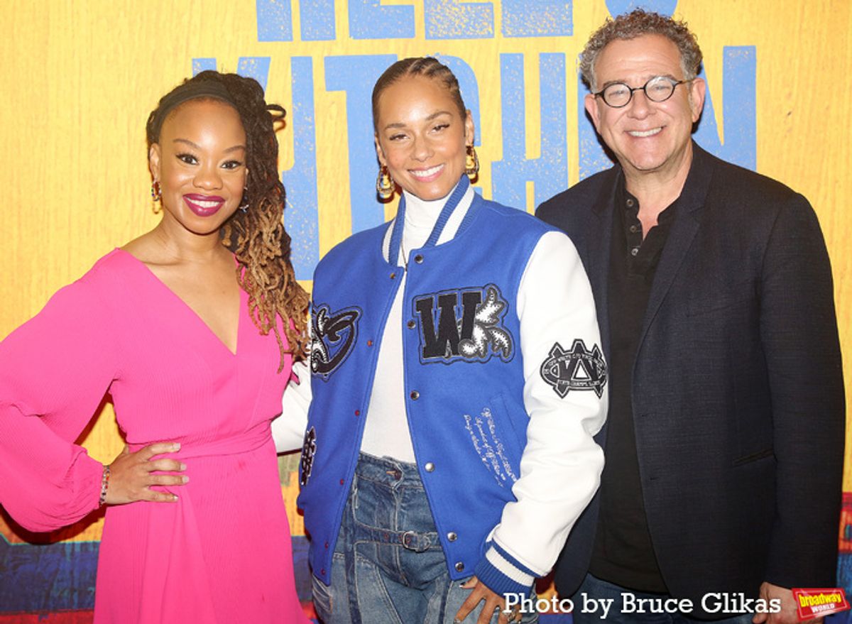 Choreographer Camille A. Brown, Composer/Producer Alicia Keys and Director Michael Greif at 