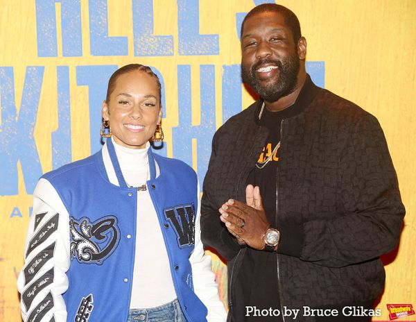 Composer/Producer Alicia Keys and Musical Supervisor Adam Blackstone Photo