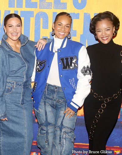 Shoshana Bean, Alicia Keys and Maleah Joi Moon Photo