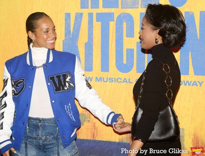 Alicia Keys and Maleah Joi Moon Photo