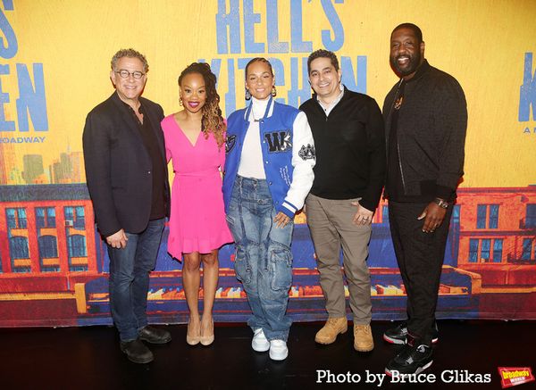 Director Michael Greif, Choreographer Camille A. Brown, Composer/Producer Alicia Keys Photo