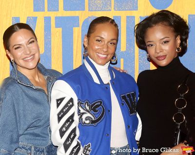 Shoshana Bean, Alicia Keys and Maleah Joi Moon Photo