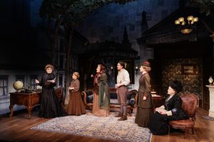 Charles Busch, Jen Cody, Christopher Borg, Thomas Gibson, Jennifer Van Dyck and Judy  Photo