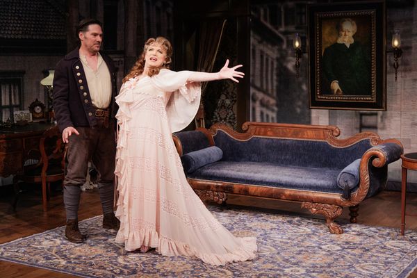 Thomas Gibson and Charles Busch  Photo