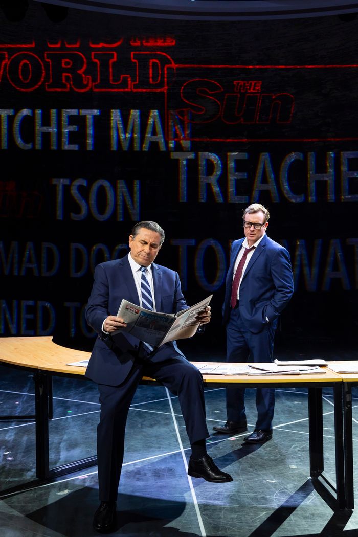 Photos: Get a First Look at John Behlmann, Saffron Burrows & More in CORRUPTION — photo 1 of 8