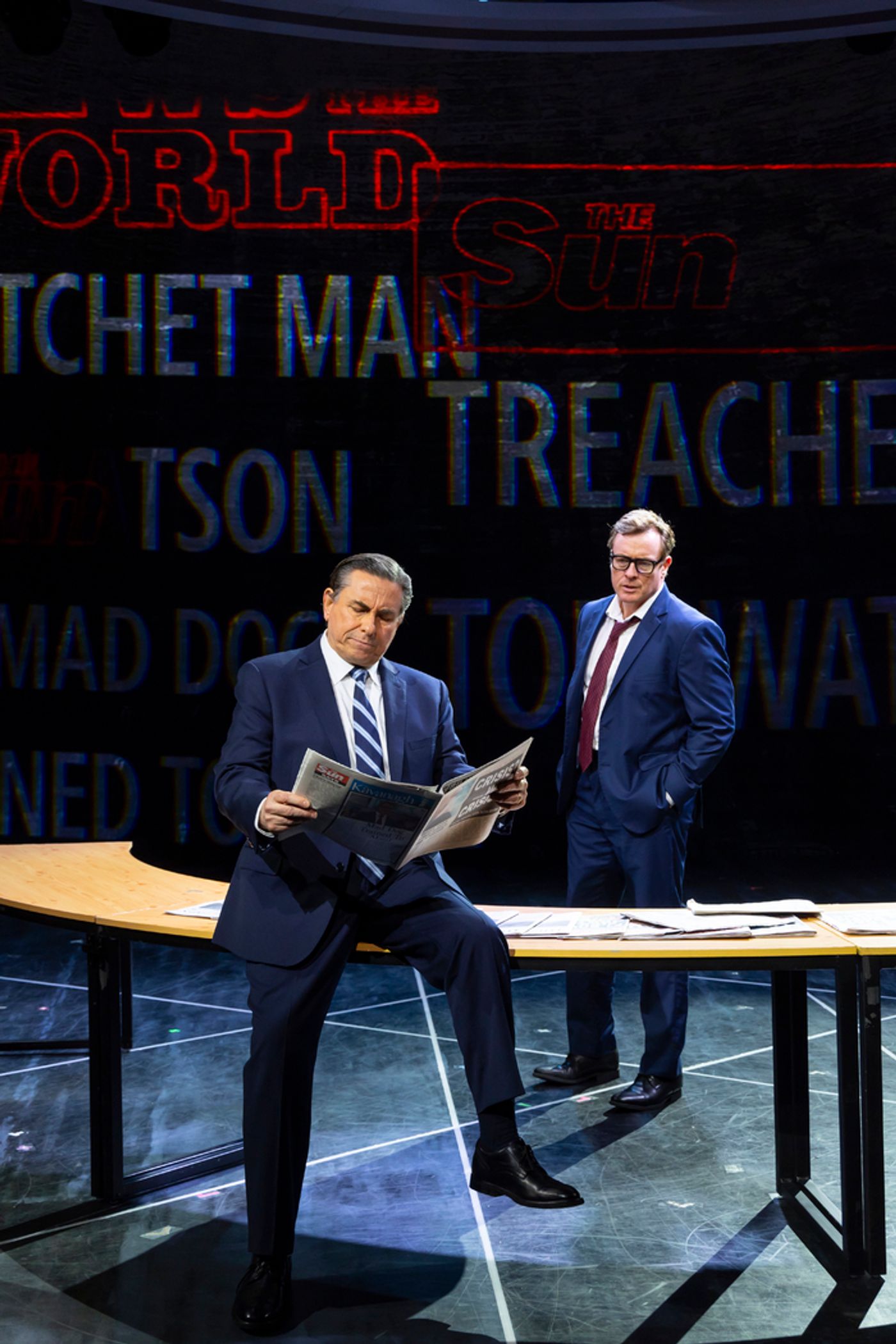 Photos: Get a First Look at John Behlmann, Saffron Burrows & More in CORRUPTION  Image
