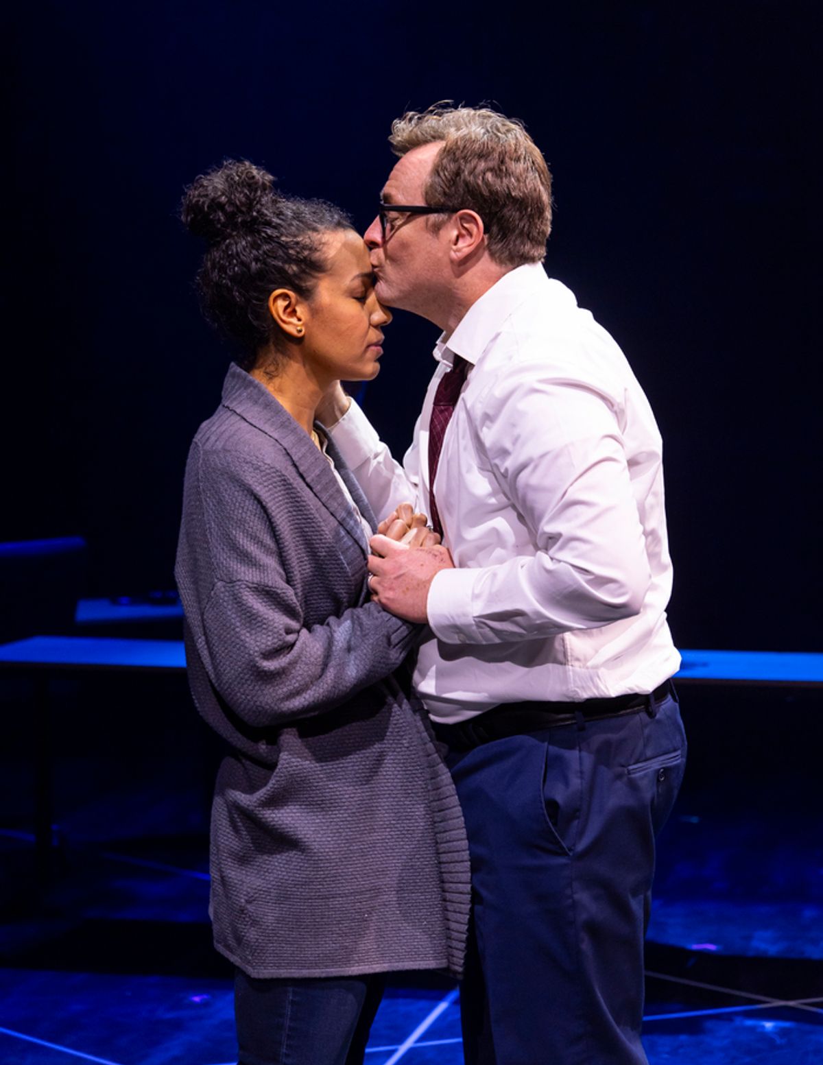 Robyn Kerr and Toby Stephens at 